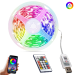 AKILLI RGB ŞERİT LED USB KUMANDALI 10 METRE APP KONTROL HIGHTEK