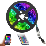 TELEVİZYON ARKASI RGB ŞERİT LED USB KUMANDALI 3 METRE APP KONTROL HIGHTEK