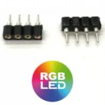 Led Konnektör Pin Dişi 4 PİN RGB İĞNE UÇ