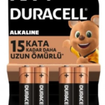 DURACELL AA Kalem Pil Alkalin 4Lü Paket