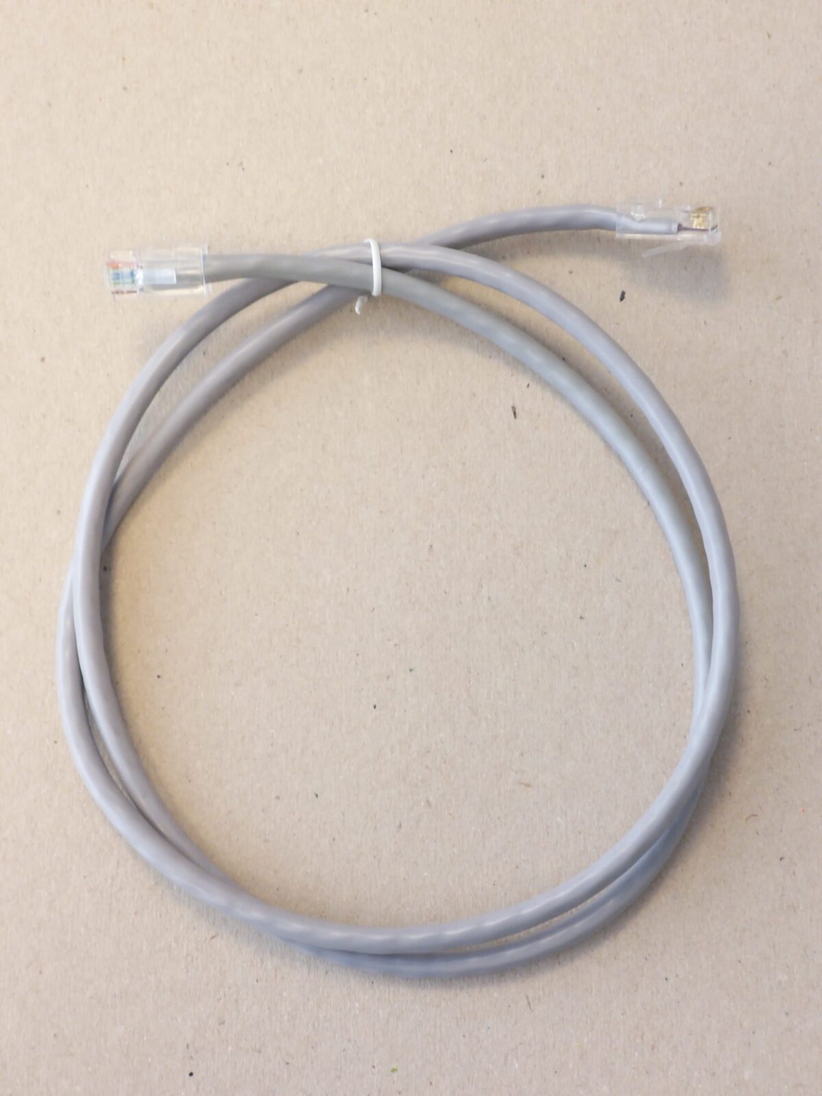 Cat6 1M Gri Patch Network Kablosu - Görsel 1
