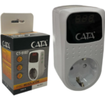 Cata Akım Korumalı Tekli Topraklı Priz Regülatör ct-9187
