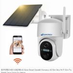 EXPOTECH EX-US52RB-4G Solar Smart Güvenlik Kamerası 4G Sim 3mp Wi-Fi Sim Ptz Renkli Gece Görüş Dış Mekan