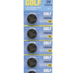 PİL DÜĞME 2016 3V (BEŞLİ PAKET) GOLF