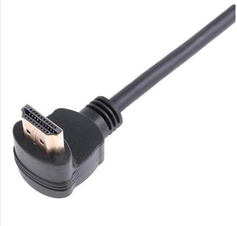 Hdmi-5 Alfais 4684 Hdmi Dişi Erkek Uzatma 90 Derece Dirsek Çevirici Dönüştürücü Kablosu - Görsel 5