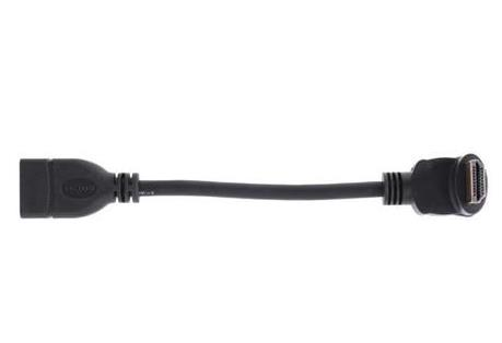 Hdmi-90-2 Alfais 4684 Hdmi Dişi Erkek Uzatma 90 Derece Dirsek Çevirici Dönüştürücü Kablosu - Görsel 4