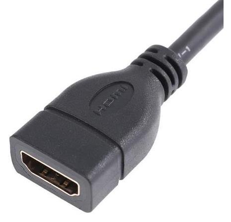 Hdmi-90-4 Alfais 4684 Hdmi Dişi Erkek Uzatma 90 Derece Dirsek Çevirici Dönüştürücü Kablosu - Görsel 2