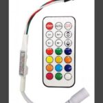 WS2812B ADRESLENEBİLİR ŞERİT LED KUMANDALI 21 TUŞLU