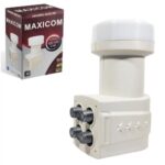 LNB DÖRTLÜ (QUAD) 0.1DB 3D FHD MAXICOM