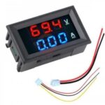 Dijital Voltmetre Dijital Ampermetre DC 100V 10A