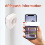 Tuya WiFi PIR hareket sensörü kablosuz kızılötesi dedektör güvenlik hırsız alarmı sensörü