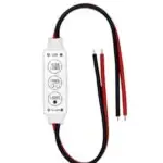 MİNİ ÜÇ TUŞLU TEK RENKLİ 12 VOLT - 24 VOLT LED KONTROL CİHAZI