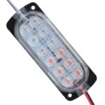 POWERMASTER MODÜL LED 12-24V 1.2W PARLAK YANIP SÖNEN KIRMIZI/MAVİ 2835