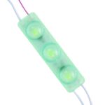 POWERMASTER MODÜL LED 12V 1.5W YEŞİL YANIP SÖNEN PARLAK TEK RENK 2835 69X16 MM IP65 160-180LM 160 DERECE
