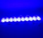POWERMASTER 12V 0.6W MAVİ 2835 65X25 MM IP65 120LM 160 DERECE MODÜL LED - Görsel 2
