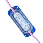 POWERMASTER 12V 0.6W MAVİ 2835 65X25 MM IP65 120LM 160 DERECE MODÜL LED