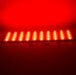 POWERMASTER MODÜL LED 12V 4W KIRMIZI 3030 10X53.8 MM IP65 260-280LM 180 DERECE - Görsel 2