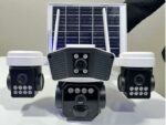 O-KAM-9090 4G SİM KARTLI Solar 6MP Dual LENS IP PTZ KAMERA