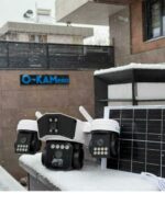 O-KAM-9090 4G SİM KARTLI Solar 6MP Dual LENS IP PTZ KAMERA - Görsel 2