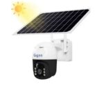 Güneş Enerjili Solar Panelli Gece Görüşlü Güvenlik Kamerası