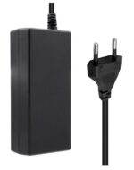 WEKO 24 VOLT - 3 AMPER - 70 WATT ( 5.5*2.5 UÇLU ) YERLİ ÜRETİM MASAÜSTÜ PLASTİK KASA ADAPTÖR - Görsel 2