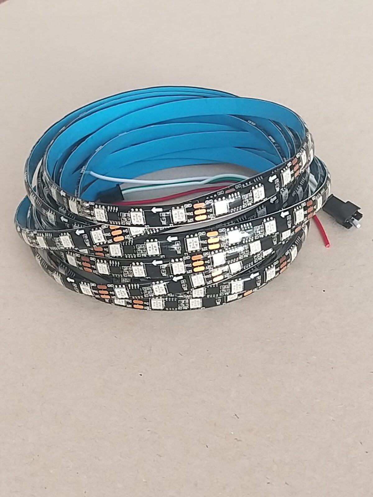 WS2811-5 WS2811 ADRESLENEBİLİR ARGB 60 LI İP65  5 METRE ŞERİT LED 12V - Görsel 3