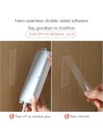 SUNUP ÇİFT TARAFLI NANO TEKNOLOJİ SÜPER YAPIŞTIRICI ŞEFFAF BANT 1MM*3CM*3M - Görsel 3