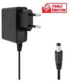WEKO 5 VOLT - 2 AMPER - 10 WATT 5.5*2.5 UÇLU YERLİ ÜRETİM PLASTİK KASA PRİZ TİPİ ADAPTÖR - Görsel 3