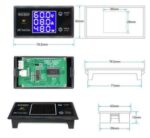 0-100v 10A 1000W Voltmetre - Ampermetre - Wattmetre - Görsel 2