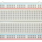 400 Delikli Breadboard Orta Boy Yapışkanlı Model