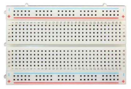 400 Delikli Breadboard Orta Boy Yapışkanlı Model