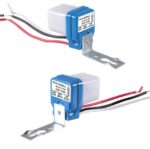 Fotosel Kontrol Sensörü Otomatik Sokak Lambası Aydınlatma Anahtarı Fotosel Fotoswitch 10A 220VPhoto Control Senso - Görsel 2